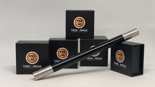 Mini Magic Wand in Black with silver tips by Tango - Merchant of Magic