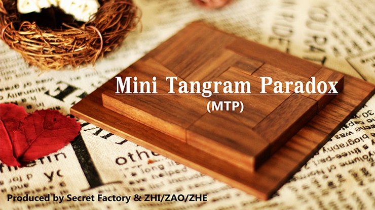 Mini Tangram Paradox (MTP) (Gimmicks and Online Instruction) by Secret Factory - Merchant of Magic