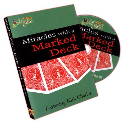 Miracles With A Marked Deck by Kirk Charles - DVD - Merchant of Magic