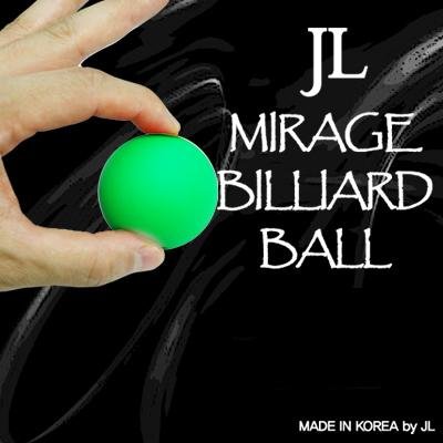 Mirage Billiard Balls by JL (GREEN, single ball only) - Merchant of Magic