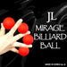 Mirage Billiard Balls by JL (RED, 3 Balls and Shell) - Merchant of Magic