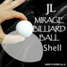 Mirage Billiard Balls by JL (WHITE, shell only) - Merchant of Magic