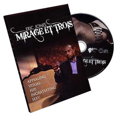 Mirage et Trois and Extension of Me (includes all Gimmicks) by Eric Jones - DVD - Merchant of Magic