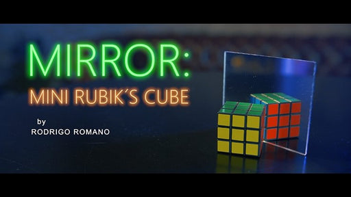 Mirror Mini Rubik Cube (Gimmick and Online Instructions) by Rodrigo Romano - Trick - Merchant of Magic