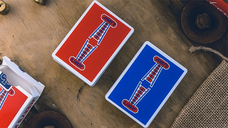 Modern Feel Jerry's Nuggets Gaff (Blue and Red) Playing Cards - Merchant of Magic
