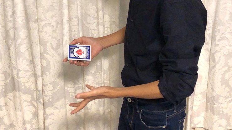 Modern Flap Card to Box (Blue) by UZ Hsieh - Merchant of Magic