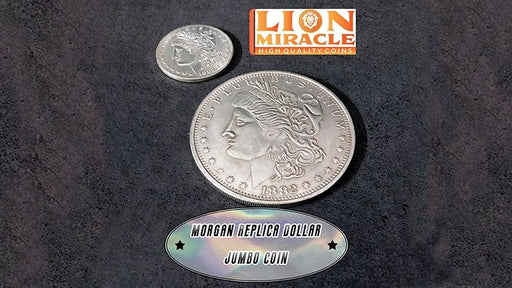 MORGAN REPLICA DOLLAR JUMBO by Lion Miracle - Trick - Merchant of Magic