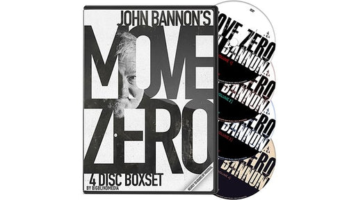 Move Zero (4 Volume Set) by John Bannon - DVD - Merchant of Magic