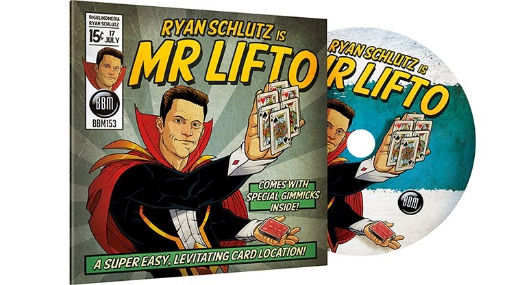 MR LIFTO by Ryan Schlutz - DVD - Merchant of Magic