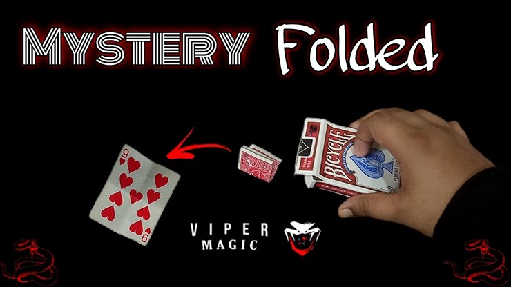 Mystery Folded by Viper Magic video - INSTANT DOWNLOAD - Merchant of Magic
