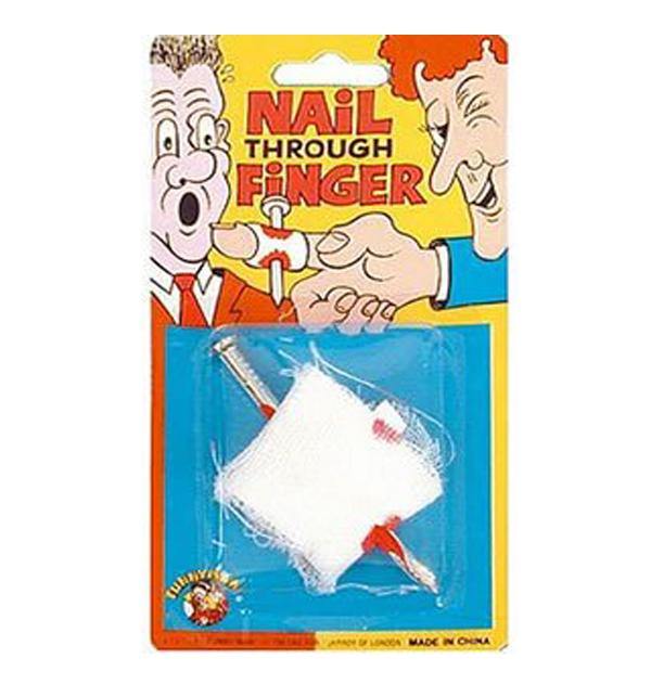 Nail Through Finger - Merchant of Magic