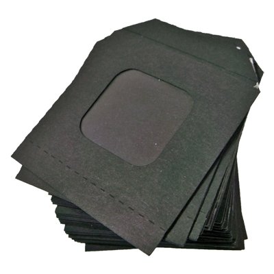 Nest of Wallets Refill Envelopes 50 units (Black with Window) - Merchant of Magic