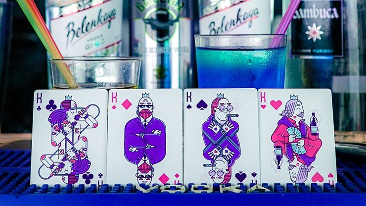 Nightclub UV Edition Playing Cards by Riffle Shuffle - Merchant of Magic