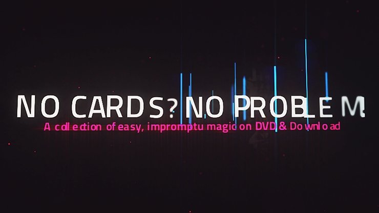 No Cards No Problem by John Carey - DVD - Merchant of Magic