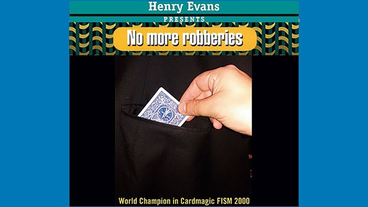 No More Robberies (Red) by Henry Evans - Merchant of Magic