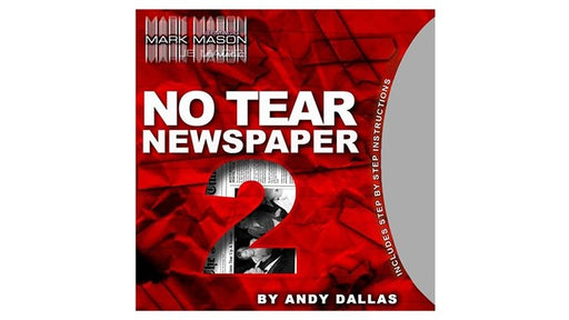 No Tear Newspaper 2 (Gimmick and Online Instructions) by Andy Dallas - Merchant of Magic