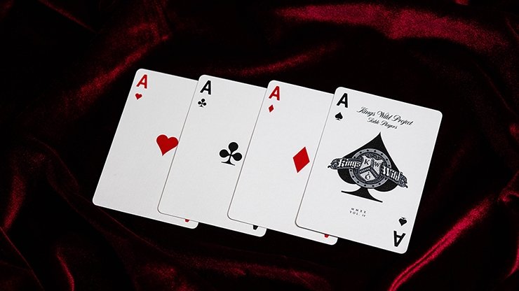 No.13 Table Players Vol. 4 (Cavett) Playing Cards by Kings Wild Project - Merchant of Magic