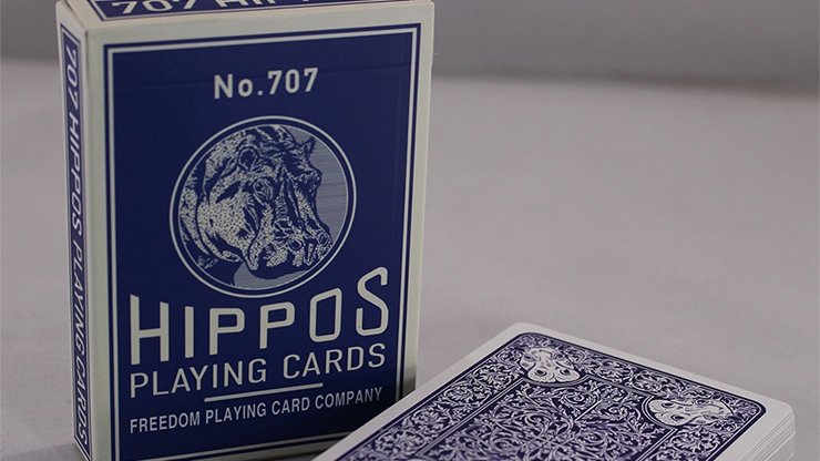No.707 Hippos Playing Cards - Merchant of Magic