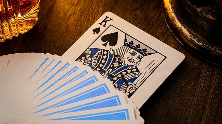 NOC (Blue) The Luxury Collection Playing Cards by Riffle Shuffle x The House of Playing Cards - Merchant of Magic