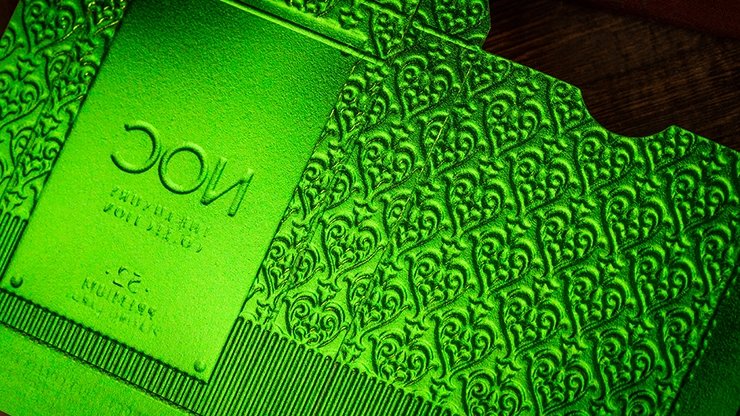 NOC (Green) The Luxury Collection Playing Cards by Riffle Shuffle x The House of Playing Cards - Merchant of Magic