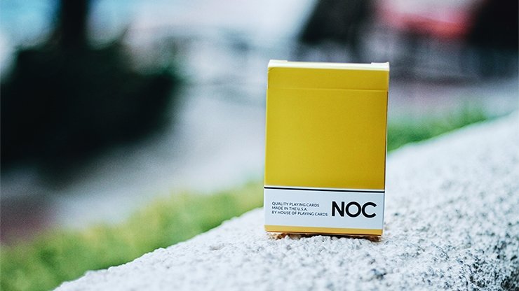 NOC Original Deck (Yellow) Printed at USPCC by The Blue Crown - Merchant of Magic