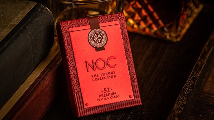 NOC (Red) The Luxury Collection Playing Cards by Riffle Shuffle x The House of Playing Cards - Merchant of Magic