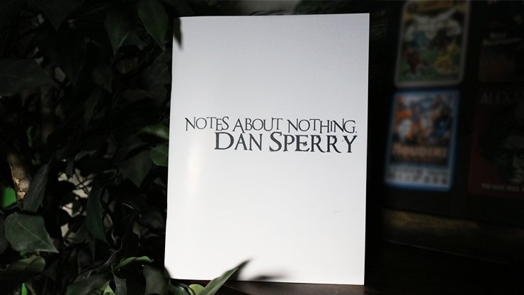 NOTES ABOUT NOTHING by Dan Sperry - Book - Merchant of Magic