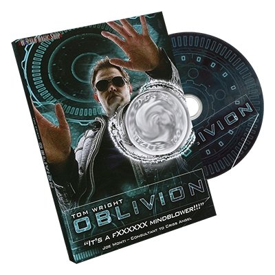 Oblivion by Tom Wright and World Magic Shop - DVD - Merchant of Magic