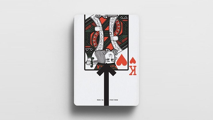 Offset Kaki Concept Playing Cards by Cardistry Touch - Merchant of Magic