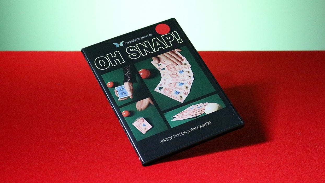 OH SNAP! Red (DVD and Gimmick) by Jibrizy Taylor and SansMinds - Merchant of Magic