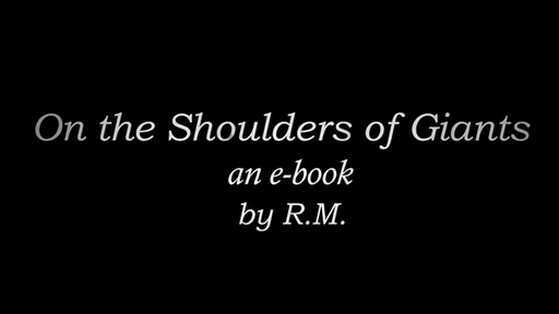 On the Shoulders of Giants by RM eBook - INSTANT DOWNLOAD - Merchant of Magic