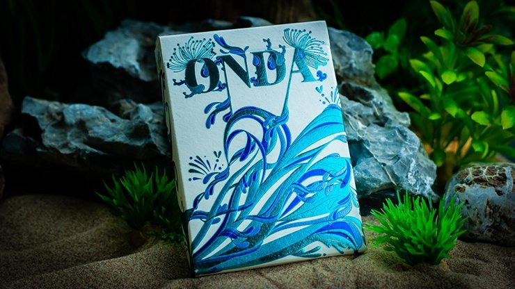 ONDA Wave Playing Cards by JOCU - Merchant of Magic