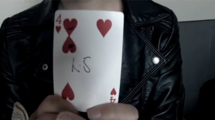ONE Two of Hearts (Online Instructions and Red Gimmick) Edition by Matthew Underhill - DVD - Merchant of Magic