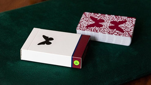 Oneway Butterfly Playing Cards Version 2 (Red) by Ondrej Psenicka - Merchant of Magic