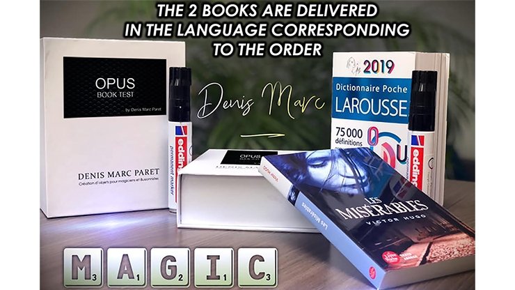 Opus Book Test English by Denis Marc Paret - Merchant of Magic