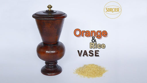 Orange and Rice Vase by Sorcier Magic - Merchant of Magic