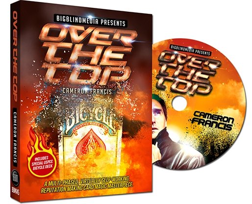 Over the Top (DVD and Gimmick) by Cameron Francis - DVD - Merchant of Magic