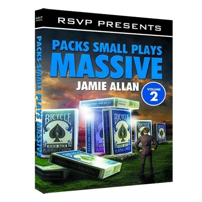 Packs Small Plays Massive Vol. 2 by Jamie Allen and RSVP Magic - DVD - Merchant of Magic