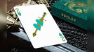 Paisley Royals Teal Playing Cards by Dutch Card House Company - Merchant of Magic
