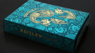 Paisley Royals Teal Playing Cards by Dutch Card House Company - Merchant of Magic