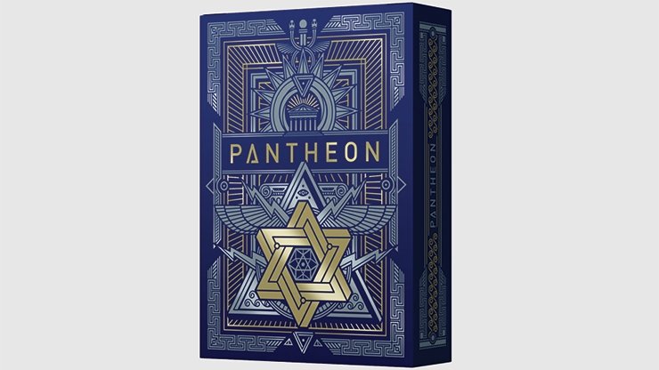 Pantheon Azure Playing Cards by Giovanni Meroni - Merchant of Magic