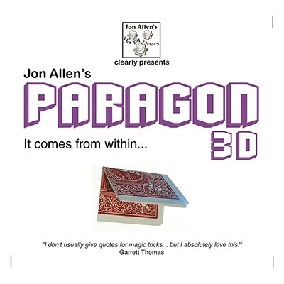 Paragon 3D (DVD and Gimmick) by Jon Allen - Merchant of Magic