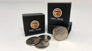 Perfect Shell Coin Set Half Dollar (Shell and 4 Coins D0201) by Tango Magic - Merchant of Magic