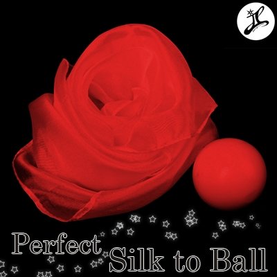 Perfect Silk to Ball red(Automatic)by JL Magic - Merchant of Magic