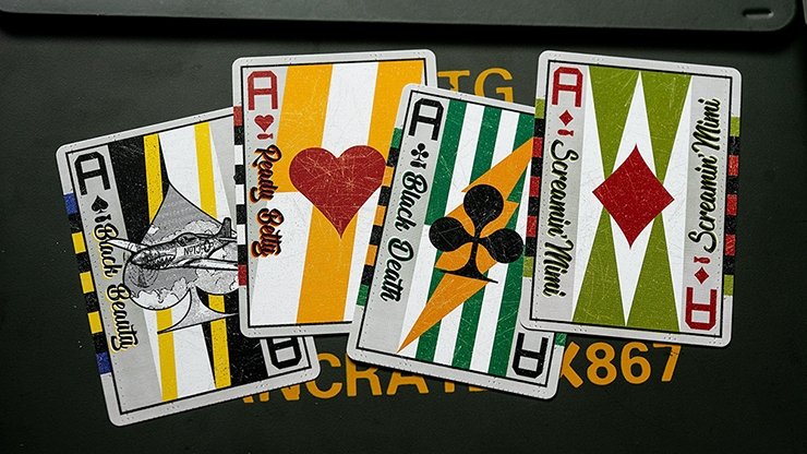 Peter Dash Flash - P51 Mustang Playing Cards by Kings Wild Project Inc. - Merchant of Magic