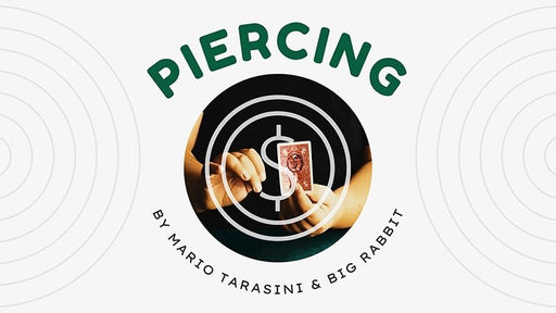 Piercing by Big Rabbit & Mario Tarasini video - INSTANT DOWNLOAD - Merchant of Magic