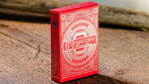 Pinocchio Vermilion Playing Cards (Red) by PassioneTeam - Merchant of Magic