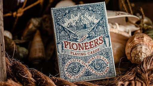 Pioneers (Blue) Playing Cards - Merchant of Magic