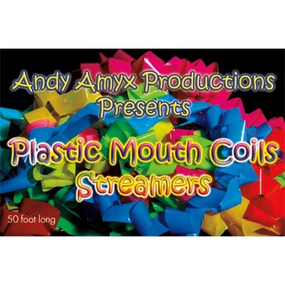 Plastic Mouth Coil (Rainbow) by Andy Amyx - Merchant of Magic
