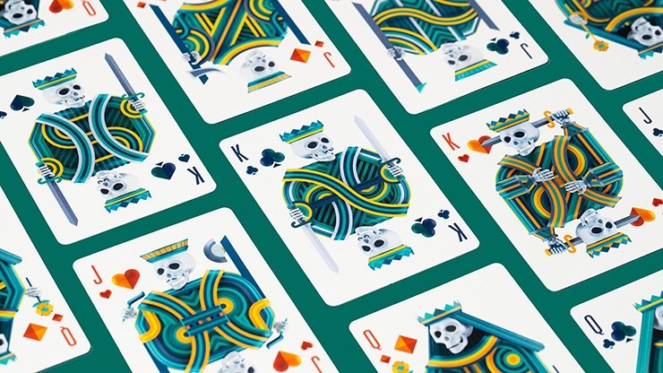 Play Dead V2 Playing Cards by Riffle Shuffle - Merchant of Magic